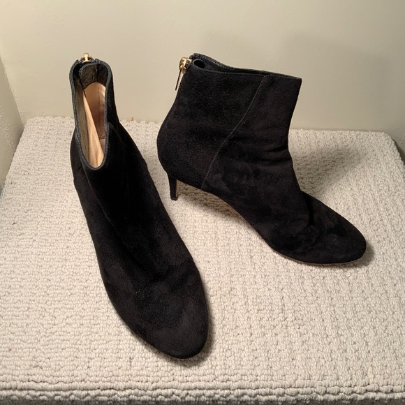 Jimmy Choo Black Suede Bootie - Picture 1 of 4